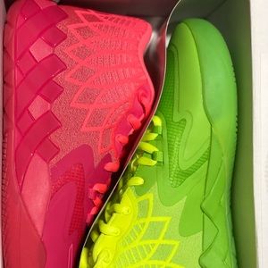 MB1 basketball shoes Ricky Morty collaboration